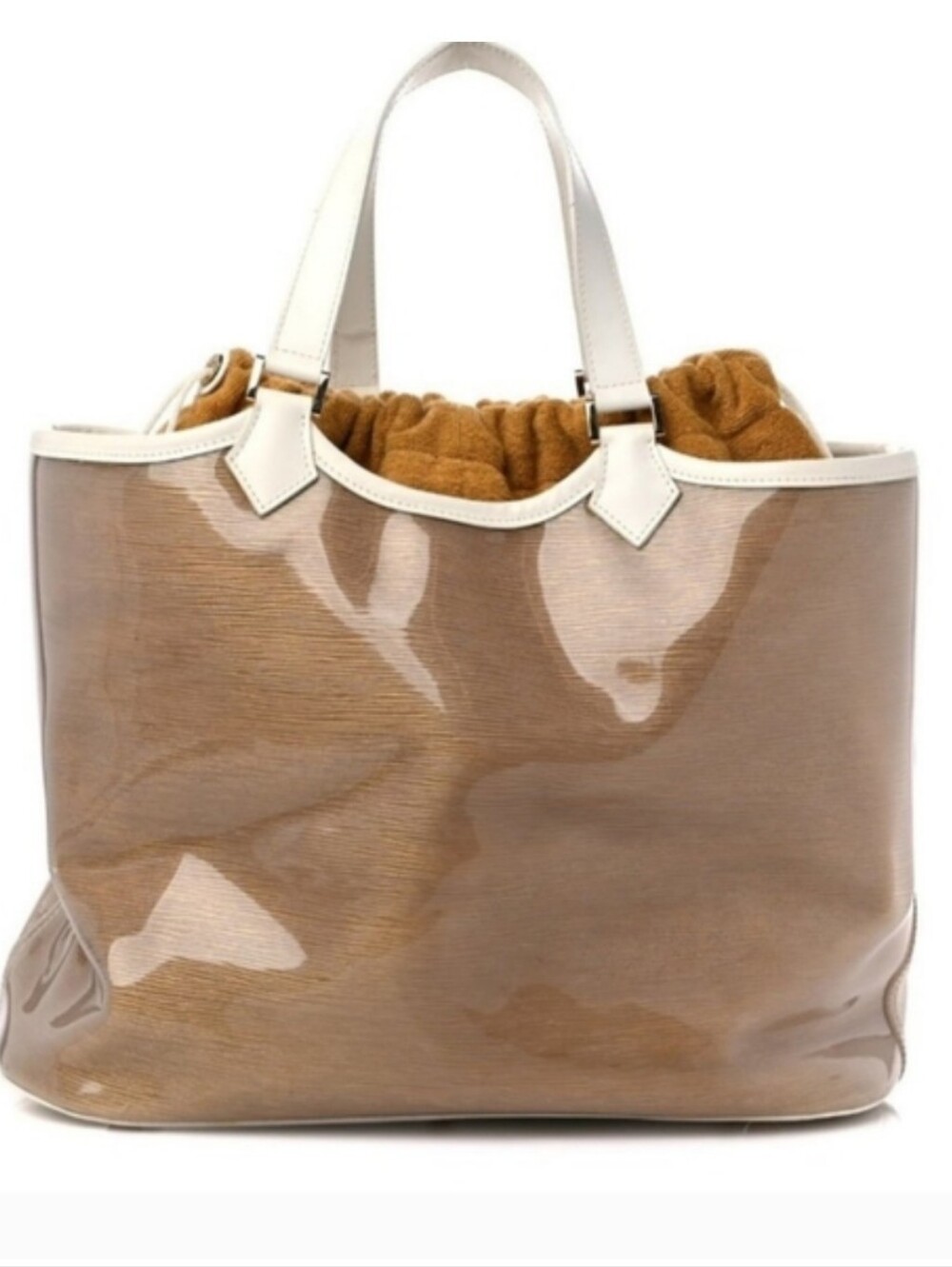 Louis Vuitton Large Epi Plage Lagoon Bay GM Tote W/Pouchette. COA INCLUDED